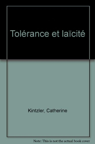 Tolérance et laïcité