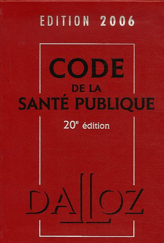 Code de la santé publique 2006