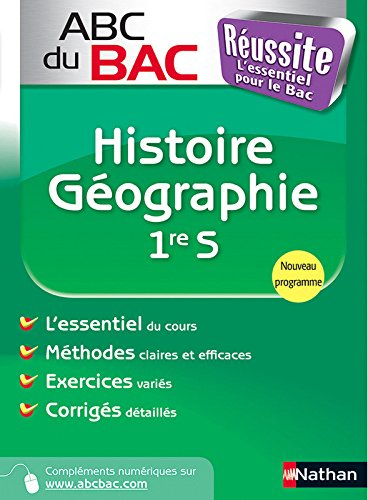 Histoire géographie 1re S : programme 2013