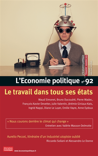 Economie politique (L'), n° 92. Le travail dans tous ses états