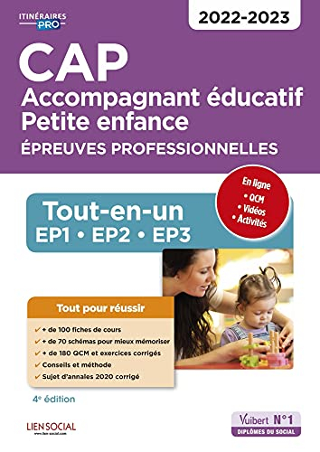 CAP accompagnant éducatif, petite enfance : épreuves professionnelles : tout-en-un EP1, EP2, EP3, 20