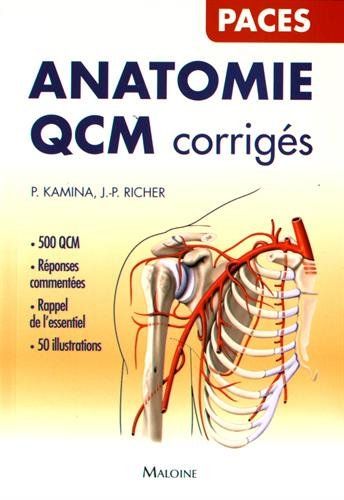 Anatomie QCM corrigés : PACES