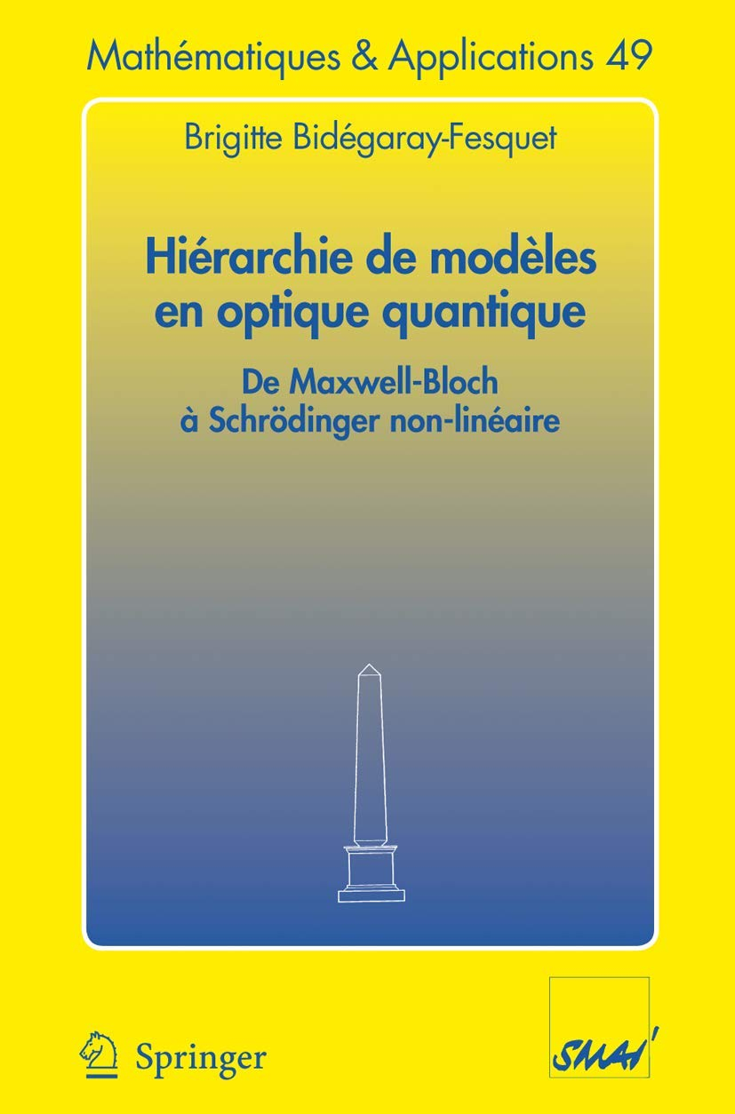 Hiérarchie de modèles en optique quantique : de Maxwell-Bloch à Schrödinger non-linéaire