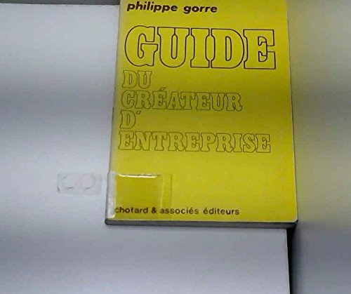guide du créateur d'entreprises