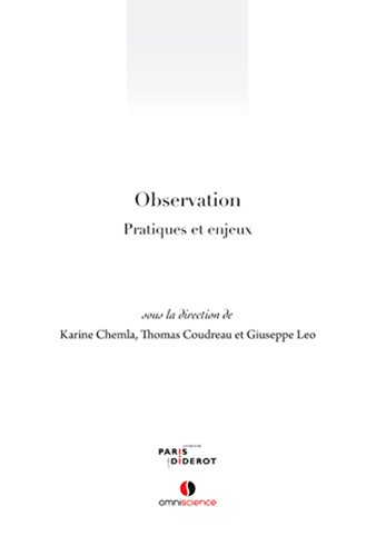 Observation : pratiques et enjeux