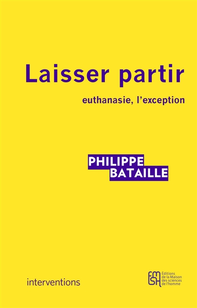Laisser partir : euthanasie, l'exception