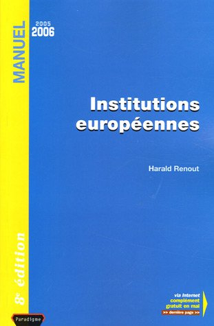 institutions européennes : edition 2005-2006