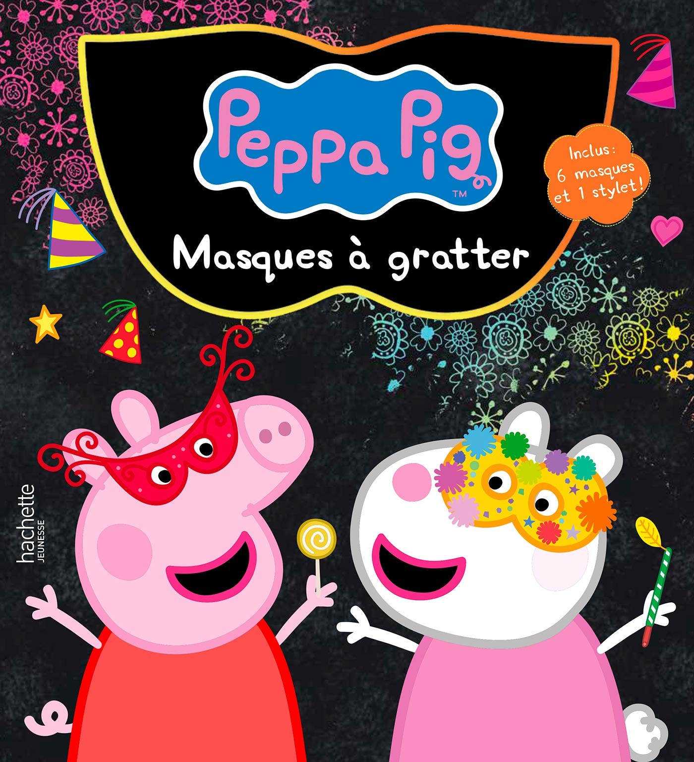 Peppa Pig : masques à gratter