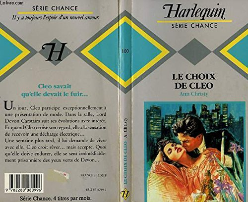 le choix de cleo (harlequin)