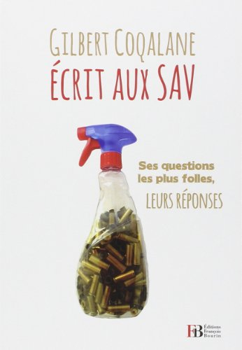 gilbert coqalane écrit aux sav