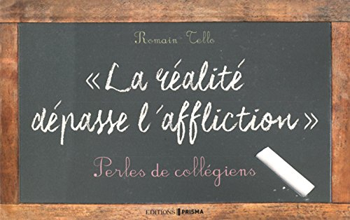 La réalité dépasse l'affliction : perles de collégiens
