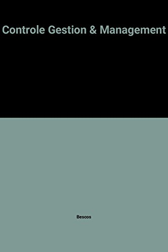 Controle de gestion et management