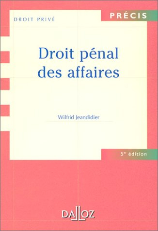 Droit pénal des affaires