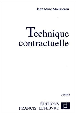 Technique contractuelle