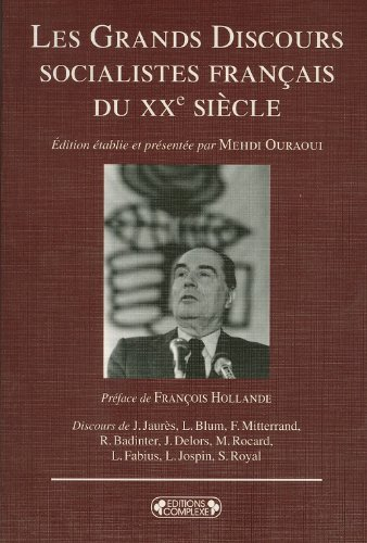 Les grands discours socialistes français du XXe siècle