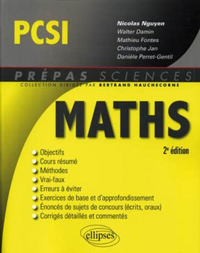 Maths PCSI