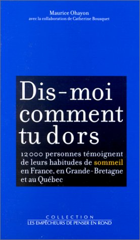 Dis-moi comment tu dors : 12.000 personnes témoignent de leurs habitudes de sommeil en France, en Gr