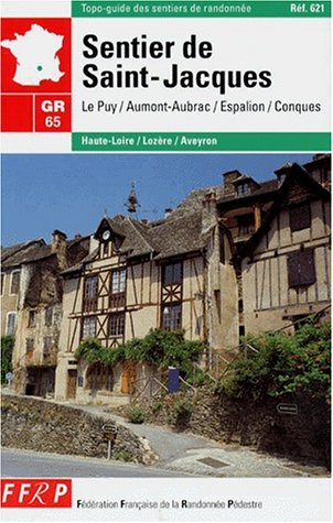 topo-guide de la grande randonnée numéro 621 : sentier de st-jacques