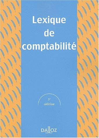 Lexique de comptabilité