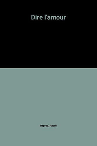 Dire l'amour