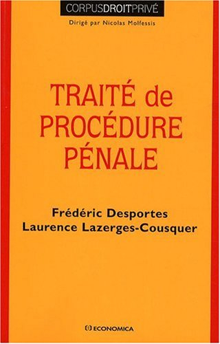 Traité de procédure pénale