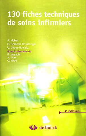 130 fiches techniques de soins infirmiers
