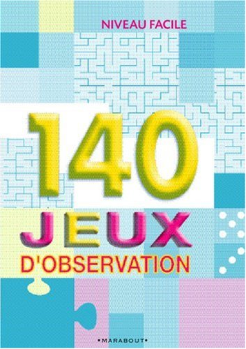 140 jeux d'observation : niveau facile