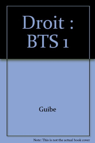 Droit : BTS 1