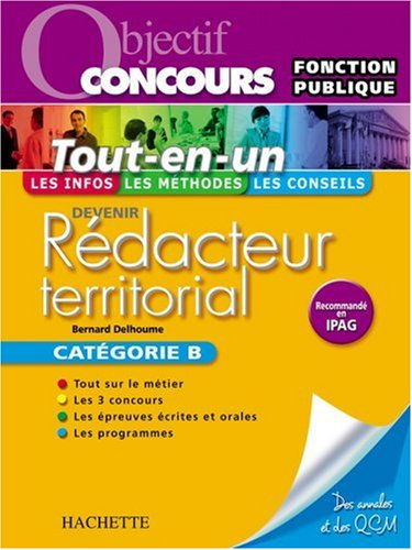 Devenir rédacteur territorial : catégorie B