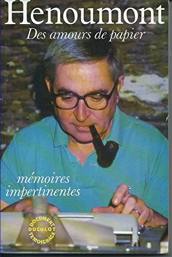 Des Amours de papier