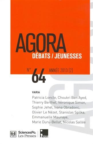 Agora débats jeunesse, n° 64