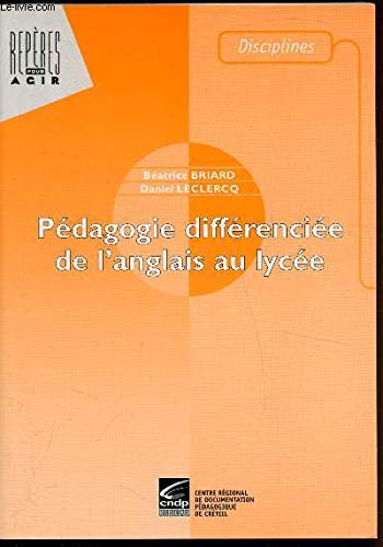 Pédagogie différenciée de l'anglais au lycée
