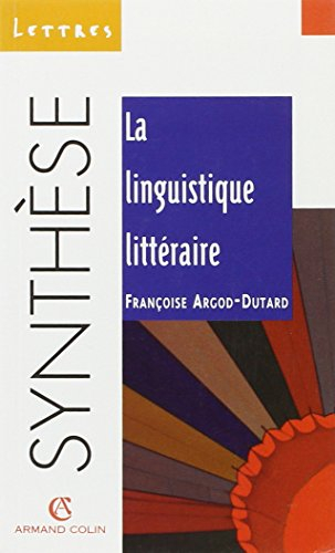 La linguistique littéraire