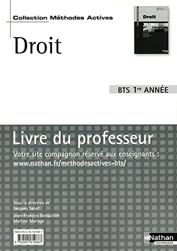 droit- bts 1re année