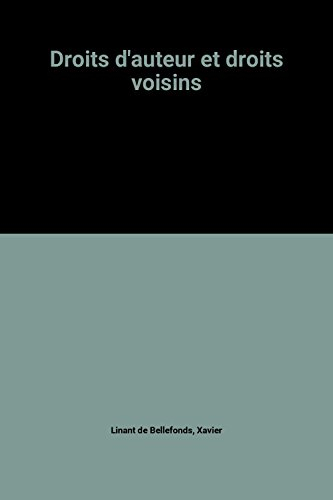 droits d'auteur et droits voisins