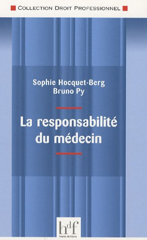 La responsabilité du médecin