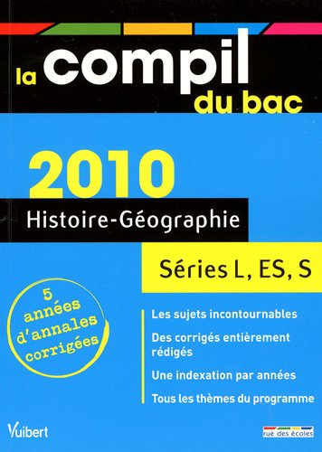 Histoire géographie séries L, ES, S