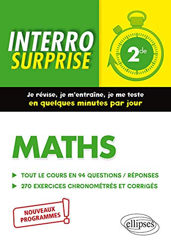 Maths 2de : nouveaux programmes
