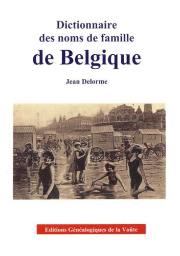Dictionnaire des noms de famille de Belgique