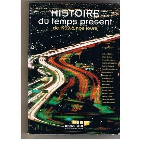 histoire du temps présent