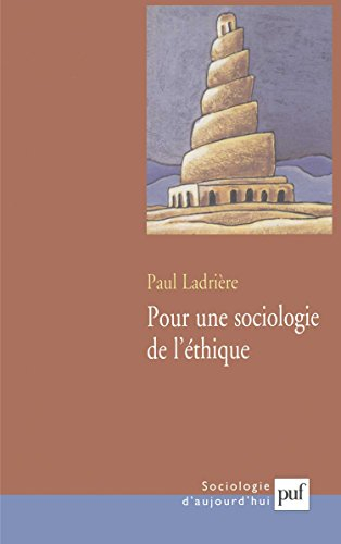 Pour une sociologie de l'éthique