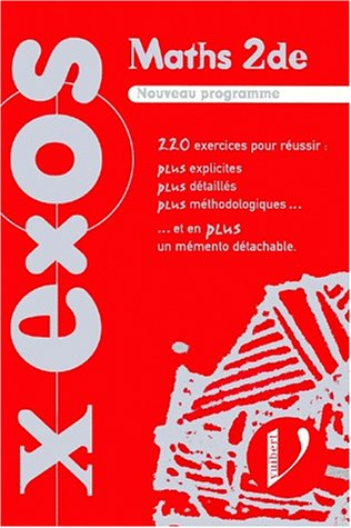 Maths, 2de : nouveau programme