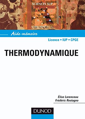 Thermodynamique : aide mémoire