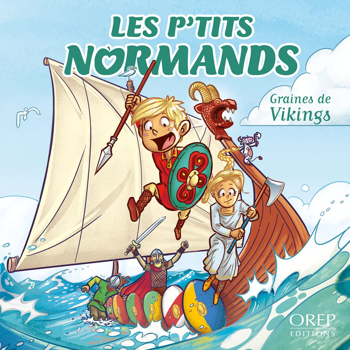 Les p'tits Normands. Vol. 7. Graines de Vikings