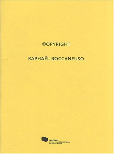 Copyright, Raphaël Boccanfuso