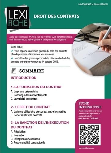 Droit des contrats