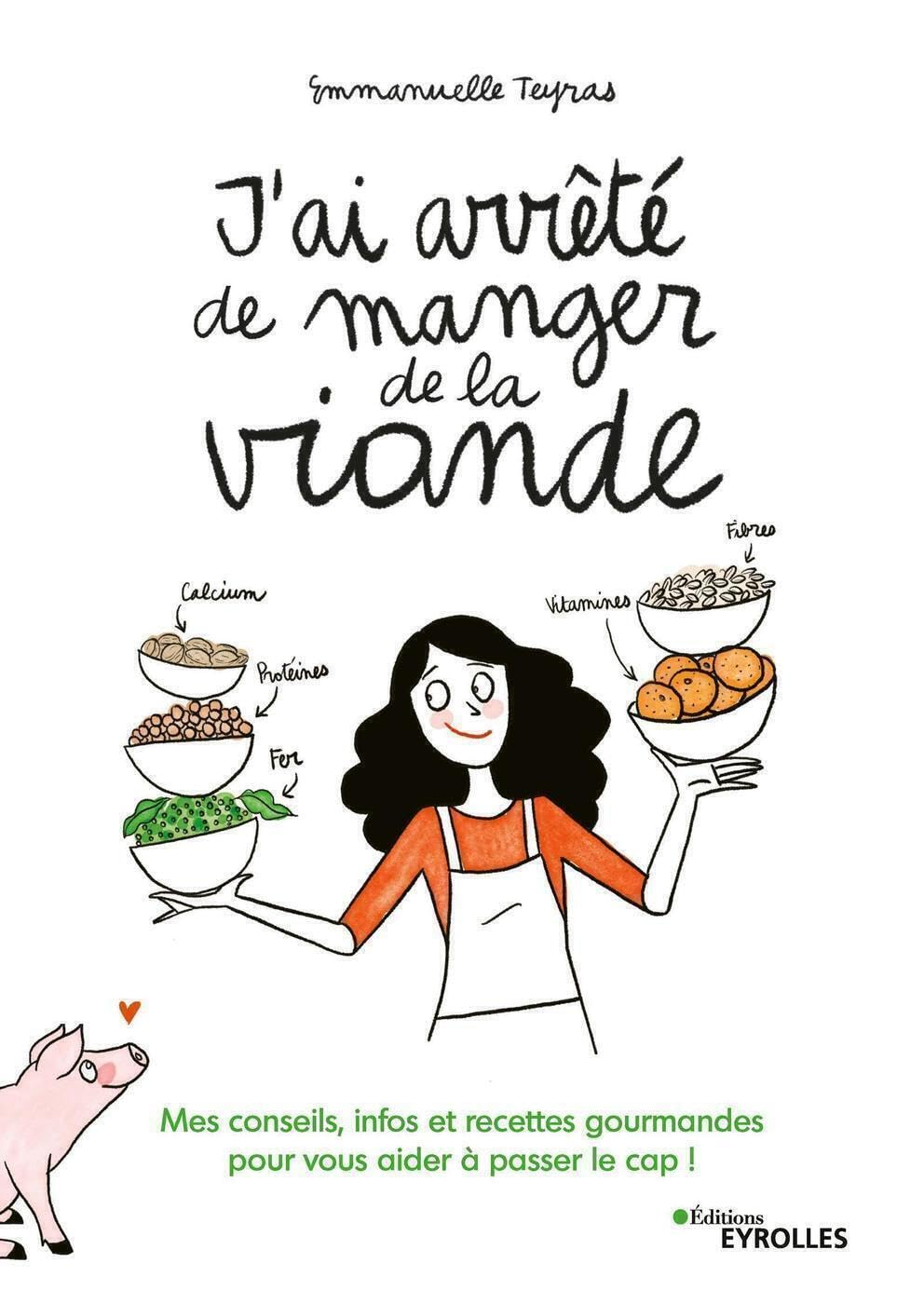 J'ai arrêté de manger de la viande : mes conseils, infos et recettes gourmandes pour vous aider à pa