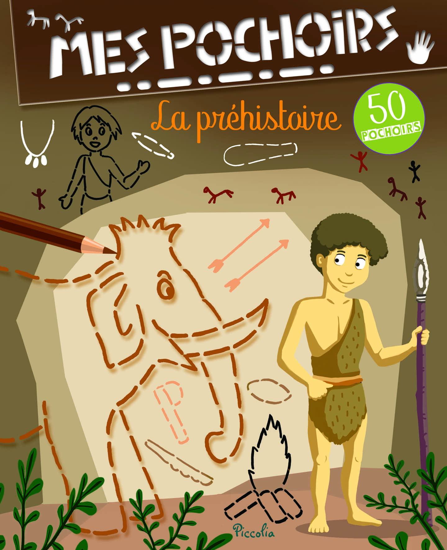 Mes pochoirs : la préhistoire