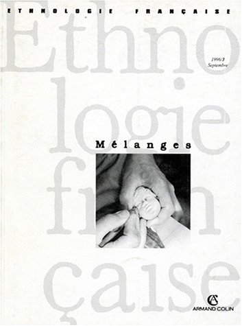 ethnologie française, 1996, numéro 3