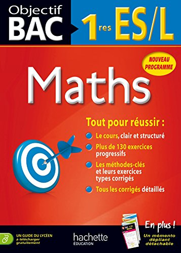 Maths, 1res ES-L : nouveau programme
